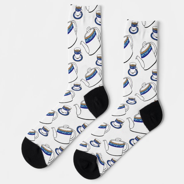 tea time socks (Left)
