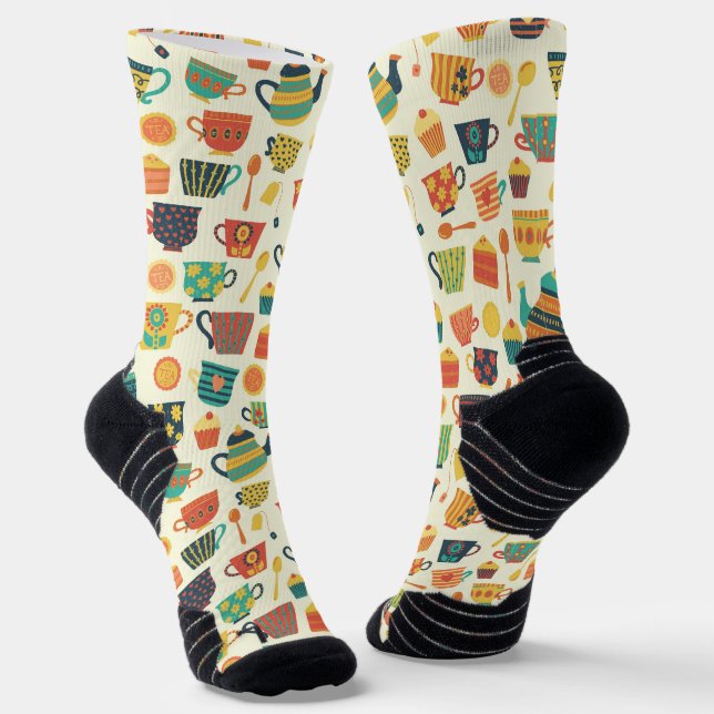 Tea-Time Socks #2 (Angled)