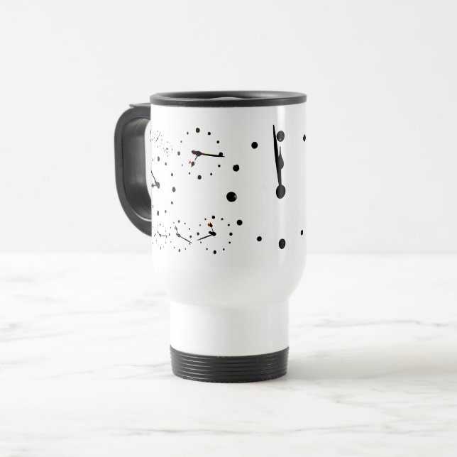 Tea Time Tick Tock Mug (Front Left)