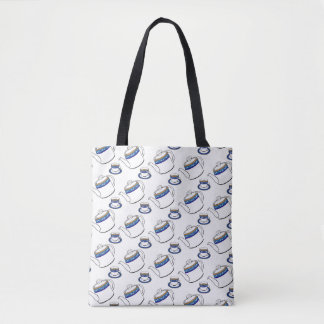 tea time tote bag