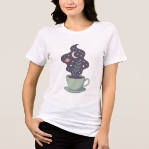 Tea Time Universe – Sip the Stars Tri-Blend Shirt