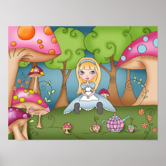 Tea Time with Alice - Poster (Front)