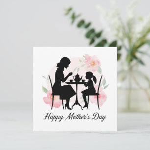 Tea Time With Mom Holiday Card