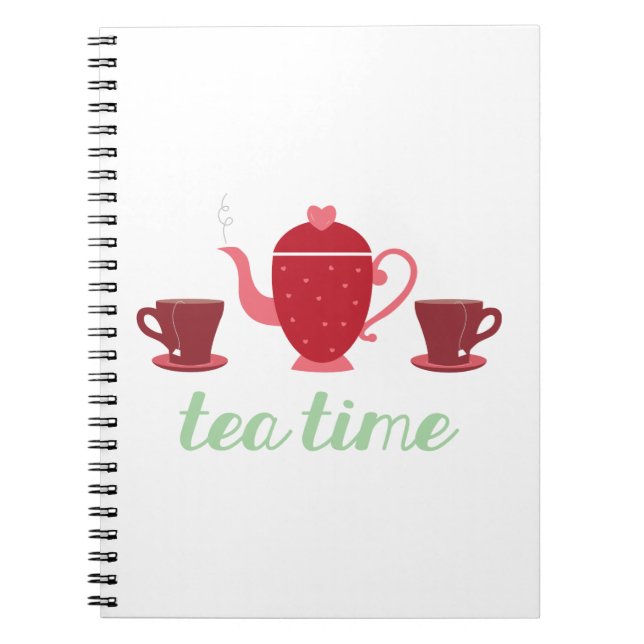 Tea Tine Notebook (Front)