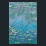 TEA TOWEL : CLAUDE MONET : WATERLILIES<br><div class="desc">TEA TOWEL : CLAUDE MONET : WATERLILIES</div>