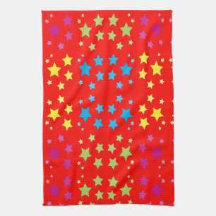 Tea-Towel With Stars Kitchen Towel