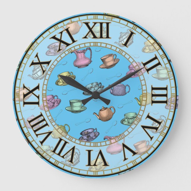 Tea victorien Temps Grande Horloge (Recto)