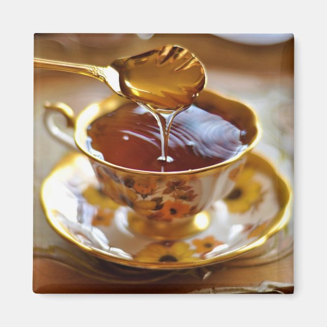 Tea With Honey Magnet (Front)