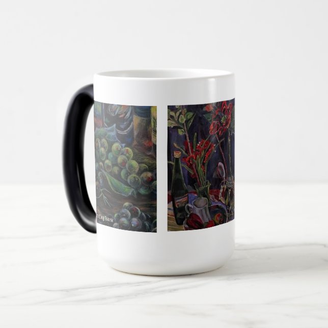 Tea with the Artist Magic Mug (Front Left)