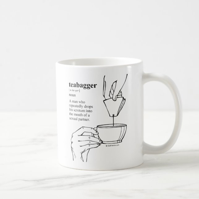 TEABAGGER COFFEE MUG (Right)