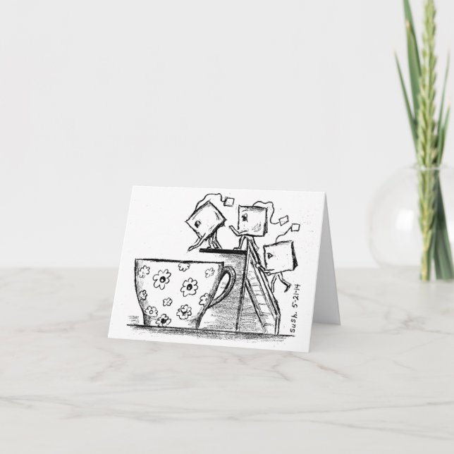 Teabags -- Note Card (Front)