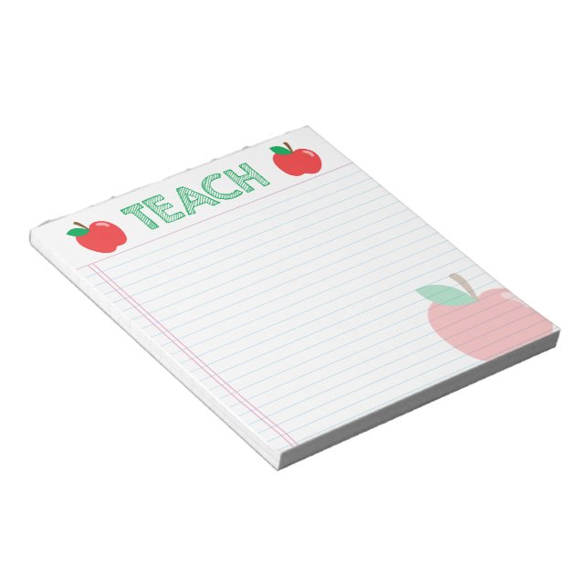 TEACH Apple Note Pad (Angled)