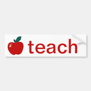 Teach Bumper Sticker