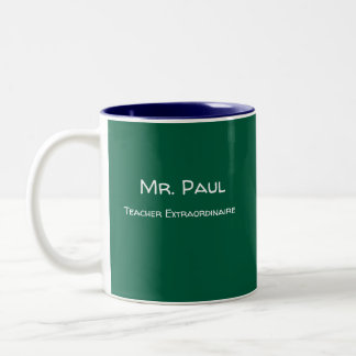 Teach Extraordinaire Two-Tone Coffee Mug