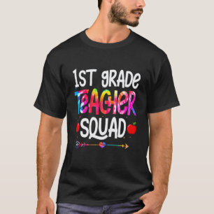 Teach Love Inspire 1st Grade Teacher Back To Schoo T-Shirt