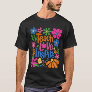 Teach Love Inspire Back To School  T-Shirt