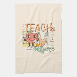 Teach Love Inspire – Cute School Supplies Kitchen Towel
