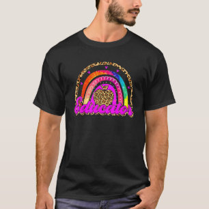 Teach Love Inspire Educator Appreciation Back To S T-Shirt
