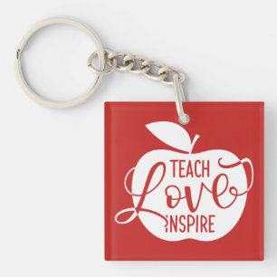 Teach Love Inspire Keychain