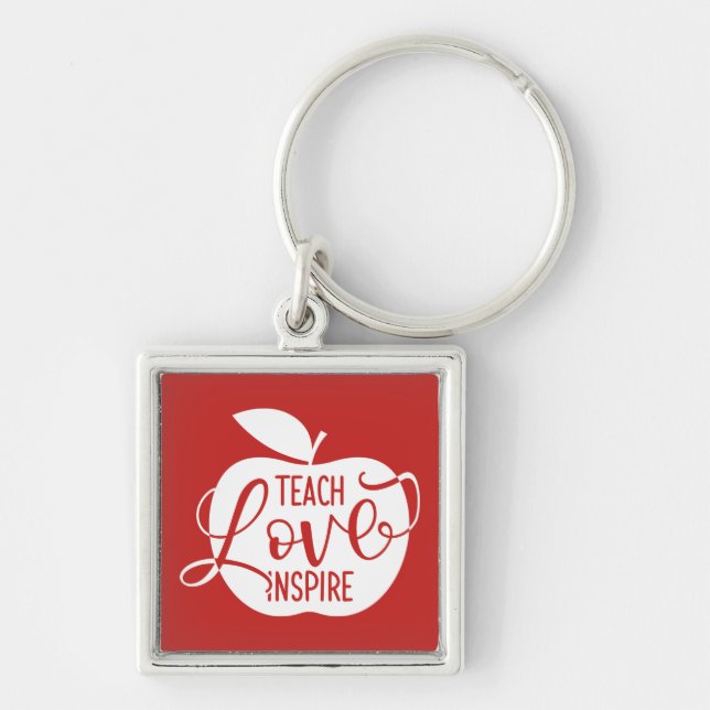 Teach Love Inspire Keychain (Front)
