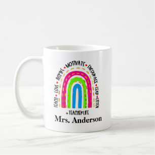 Teach Love Inspire Motivate Coffee Mug
