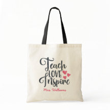 Teach Love Inspire Personalized Teacher