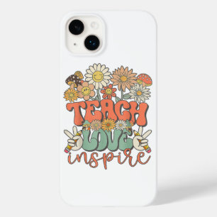 Teach Love Inspire Retro Back to School Case-Mate iPhone 14 Plus Case