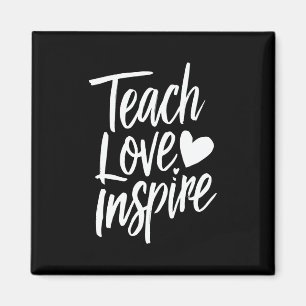 Teach Love Inspire Teacher's Day Gift Teacher Life Magnet