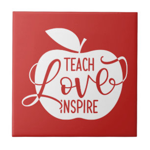 Teach Love Inspire Tile