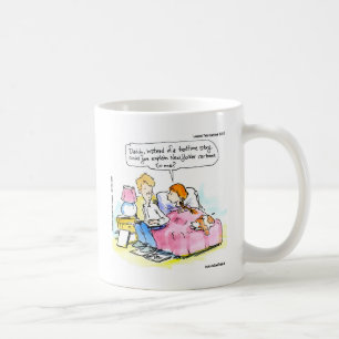 Teach Me To Read Satire Daddy Funny Coffee Mug