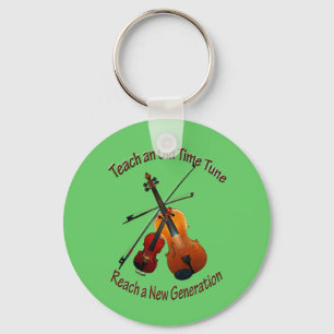 Teach Old Time Tune - Keychain
