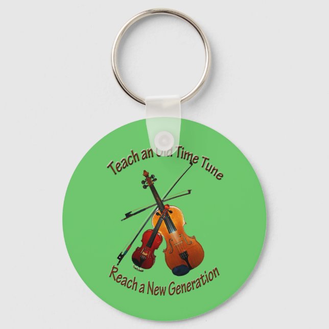 Teach Old Time Tune - Keychain (Front)
