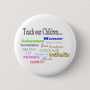 Teach our Children 2 Inch Round Button