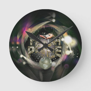 Teach Peace Around the World Round Clock