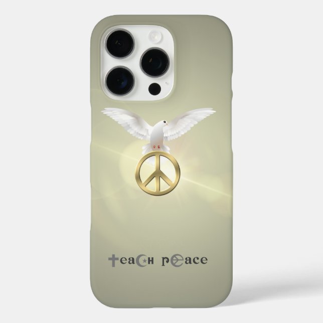 Teach Peace | Case-Mate iPhone Case (Back)