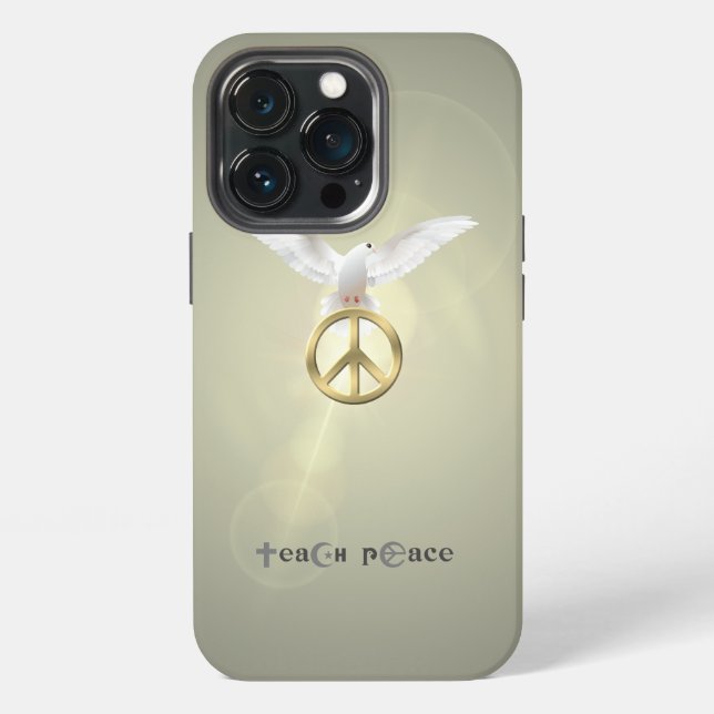 Teach Peace | iPhone Case (Back)