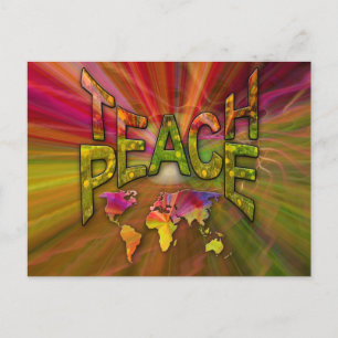 Teach Peace Postcard