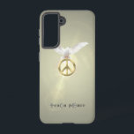 Teach Peace | Samsung Galaxy Case<br><div class="desc">The "Teach Peace" design is a thoughtfully peaceful initiative that aims to empower individuals with knowledge, skills, and tools to navigate conflicts and promote understanding. It offers the possibility of fostering a culture of peace and harmony by combining diverse educational resources, including engaging workshops, religious insights, and collaborative community initiatives,...</div>