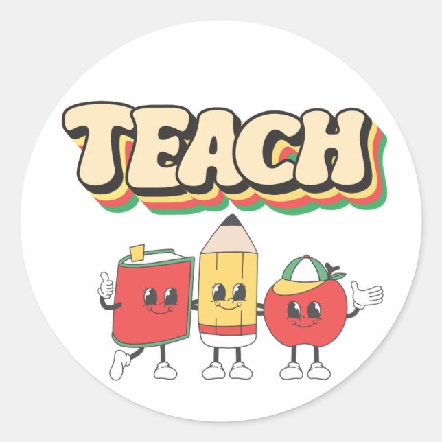 TEACH Sticker (Front)