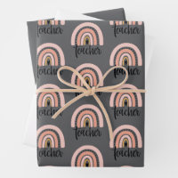 Teach Teacher Love Inspire Gift Rainbow