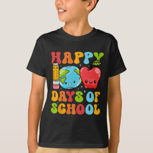 Teacher 100 Days Of School Kids Adult Happy 100th T-Shirt