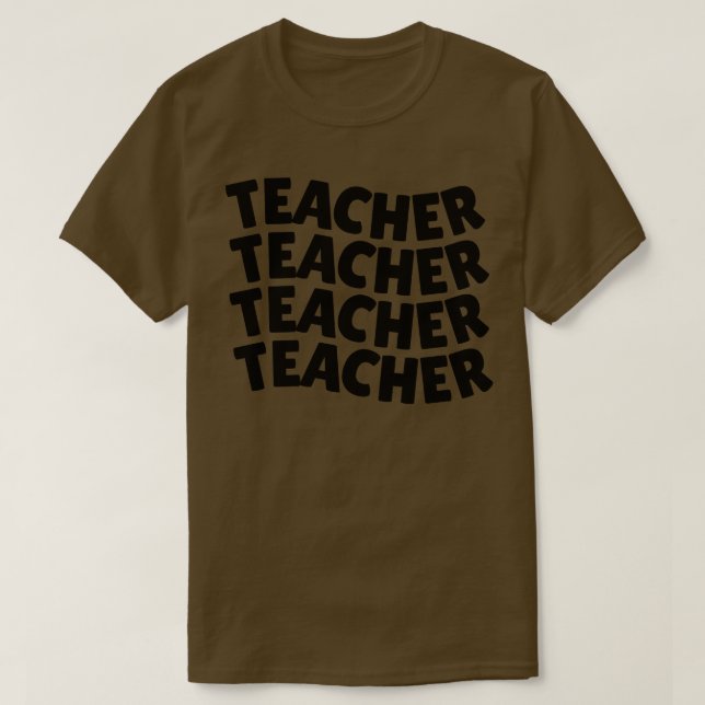 Teacher 2 T-Shirt (Design Front)