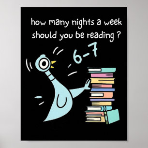 Teacher 67 How Many Nights A Week Should You Be Re Poster