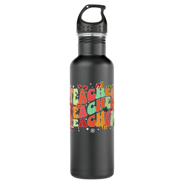 teacher  710 ml water bottle (Front)