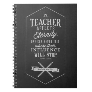 Teacher Affects Eternity Notebook