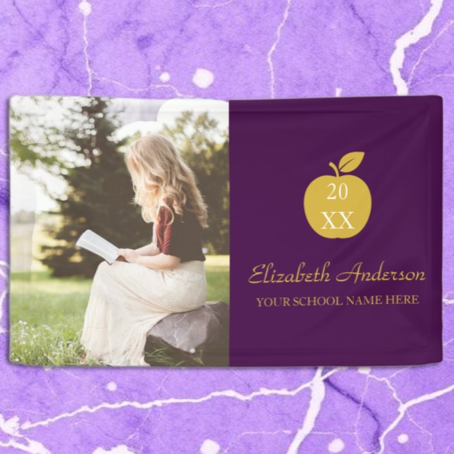 Teacher Apple Graduation Banner (Creator Uploaded)