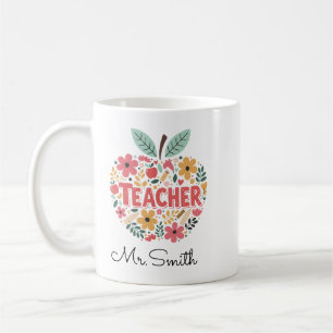 Teacher Apple Mug – Classic Red Apple