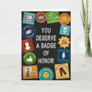 Teacher Appreciation 2021 Virtual Learning Card