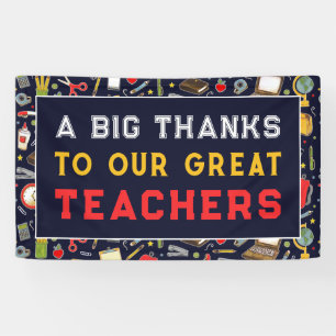 Teacher Appreciation Banner