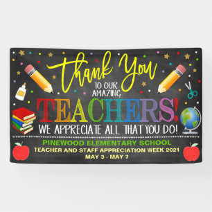 Teacher Appreciation Banner